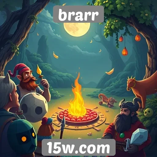 Diversidade de jogos disponíveis na plataforma brarr